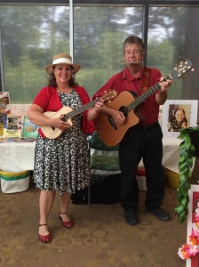 Carol Dabney and Rod Ragsdale will be playing interactive music with children again August 3 and August 10th and 10am and 11am at the Hillary Clinton Children's Library. 
