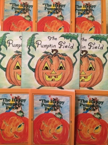 Pumpkin books by local children's authors